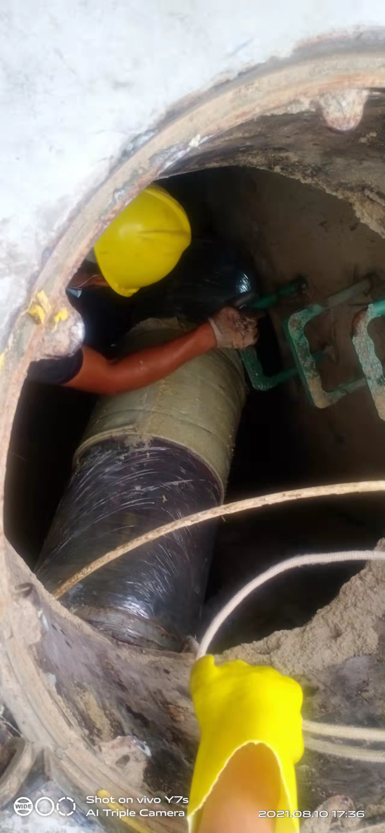 局部树脂固化非开挖修复