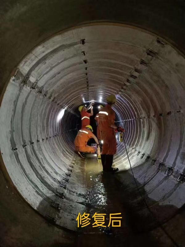 短管内衬管道置换